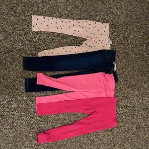 Girls bottoms lot Reebok, old navy and H+M